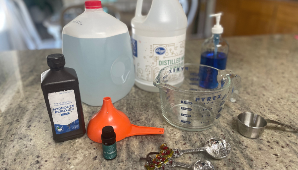 Ingredients for homemade toxic free carpet cleaner