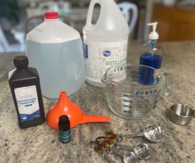 Ingredients for homemade toxic free carpet cleaner