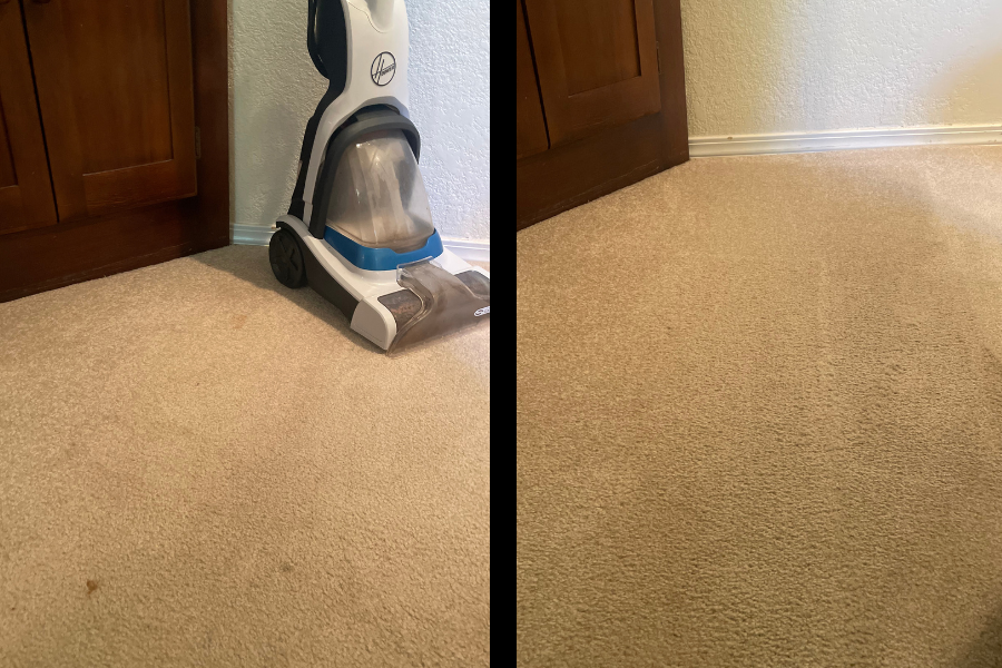 Homemade carpet cleaner